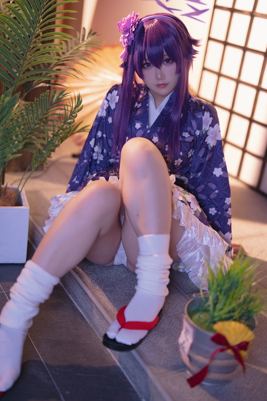 lunananya-蔚蓝档案-伊草遥香和服[34P] 小姐姐 预览2图