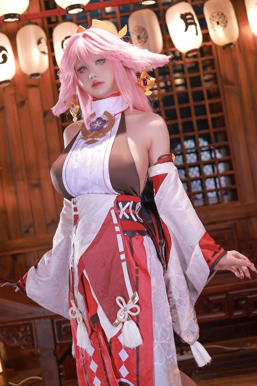 桜满三时-原神-八重神子[89P] 小姐姐 预览1图
