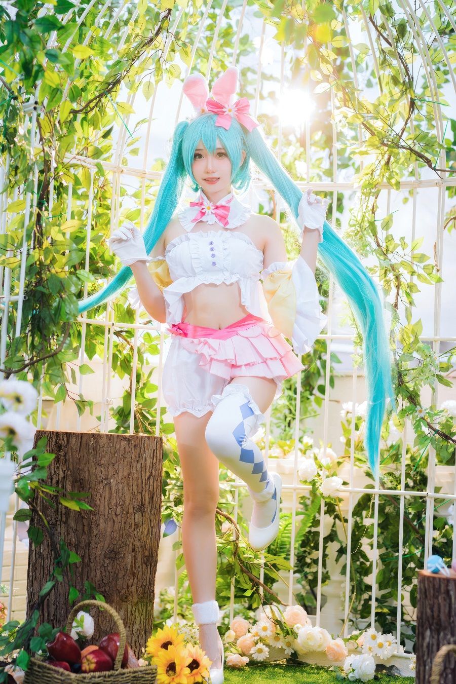 焖焖碳-初音未来复活节兔子[22P] 小姐姐 预览3图