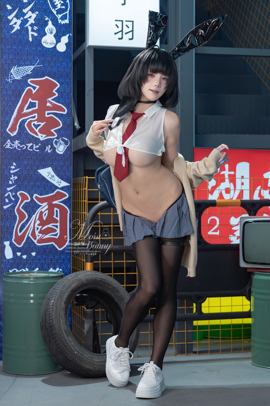 咬一口兔娘-赛博逆JK&提线木偶[92P+3V] 小姐姐 预览1图