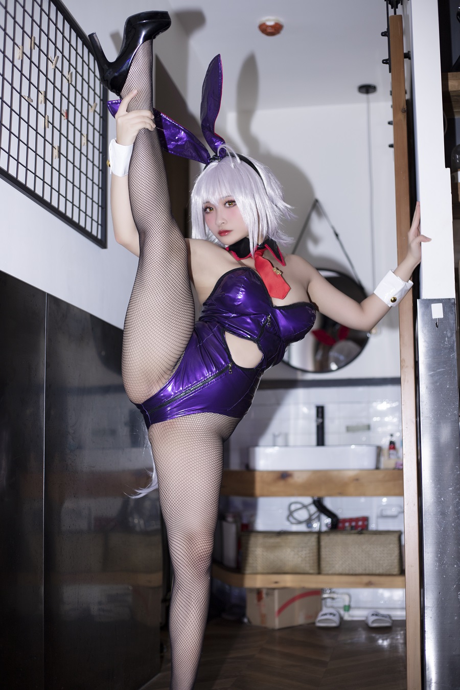 洛璃LoLiSAMA-FGO-黑贞兔子[42P+1V] 小姐姐 预览3图