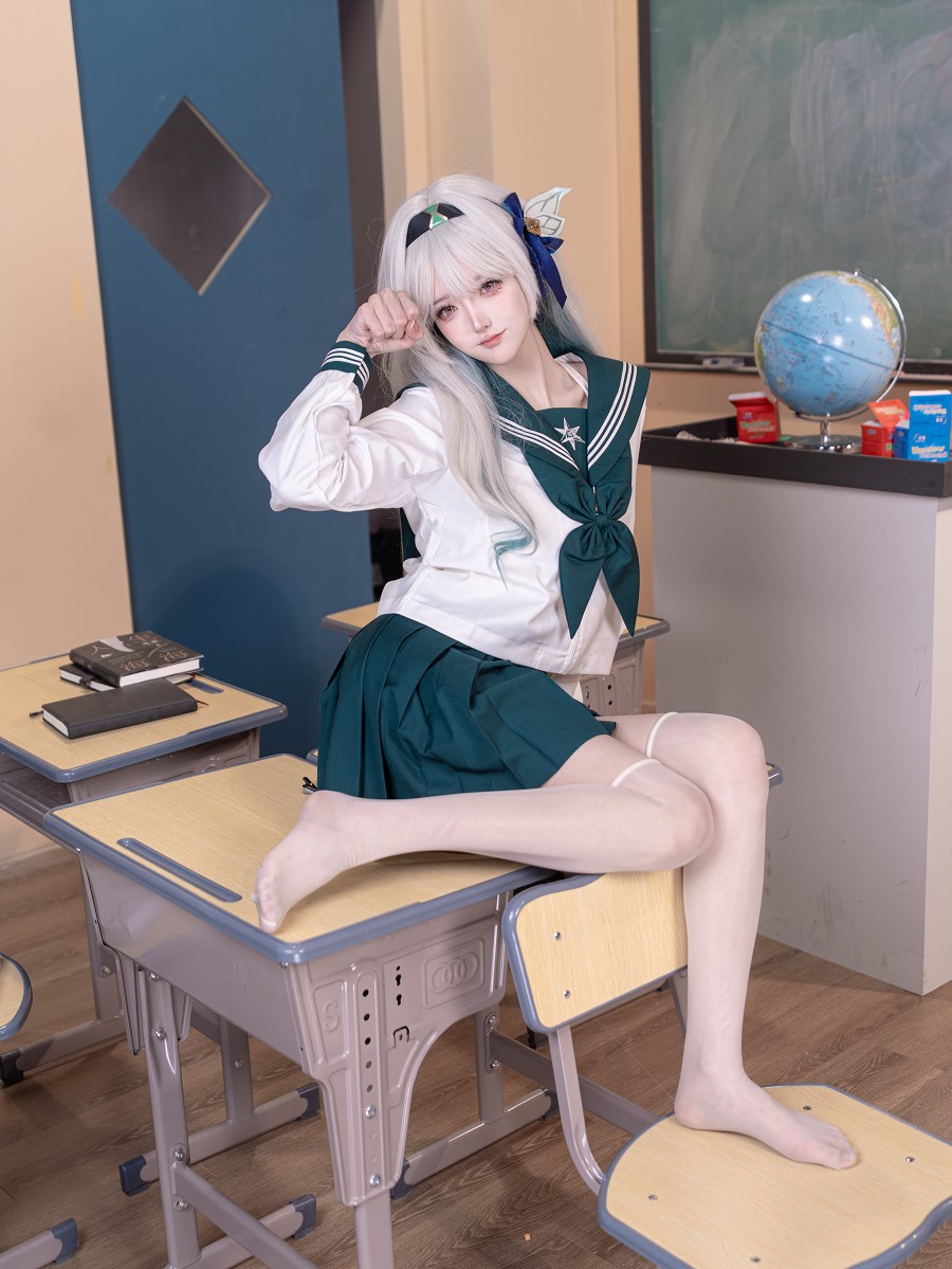 孟程程-舰长图-崩坏·星穹铁道-流萤JK[9P] 小姐姐 预览1图