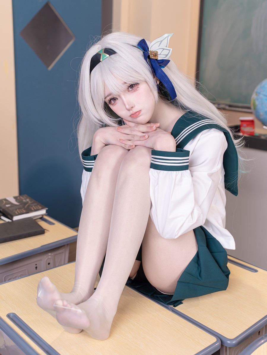 孟程程-舰长图-崩坏·星穹铁道-流萤JK[9P] 小姐姐 预览2图