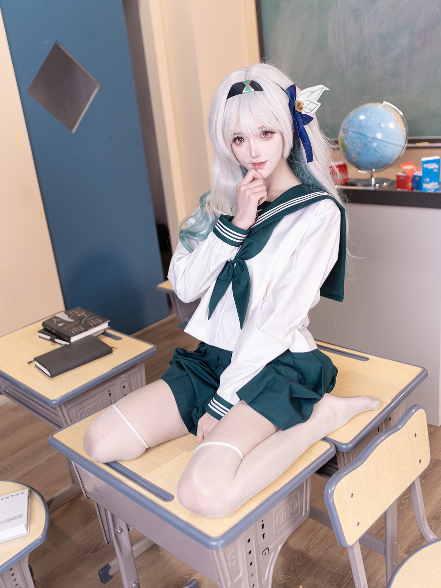 孟程程-舰长图-崩坏·星穹铁道-流萤JK[9P] 小姐姐 预览3图